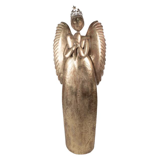 Clayre & Eef Kerstdecoratie engel 74x31x204 cm ijzer 2927582 large