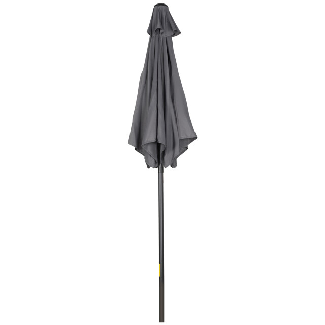 4goodz Outsunny parasol Ø196 cm zeshoekige parasol voor strand balkon tuin - 3175384 large