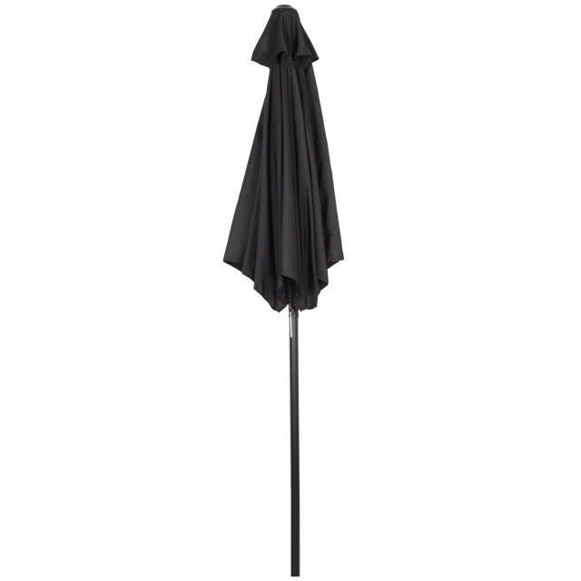 4goodz Outsunny parasol Ø196 cm zeshoekige parasol voor strand balkon tuin - 3175383 large