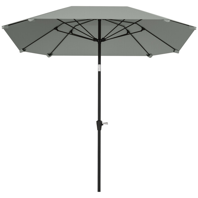 4goodz Vierkante kantelbare parasol met aluminium paal - 3175380 large