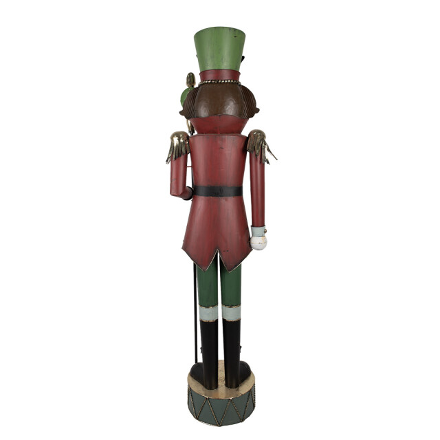 Clayre & Eef Beeld notenkraker 202 cm metaal kerstdecoratie 3175360 large