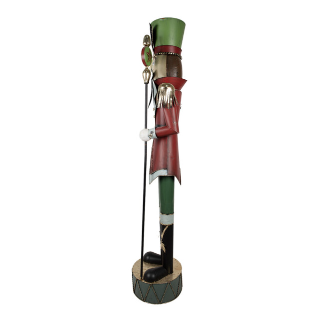 Clayre & Eef Beeld notenkraker 202 cm metaal kerstdecoratie 3175360 large