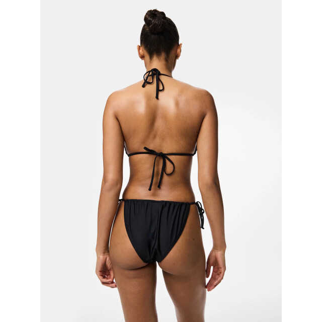 Pieces Dames triangel bikini top pcbaomi effen 17134624-Black large