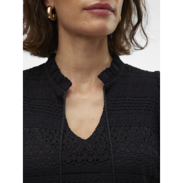 Vero Moda Vmhoney lace ss tassel top - 4382.80.0009 large