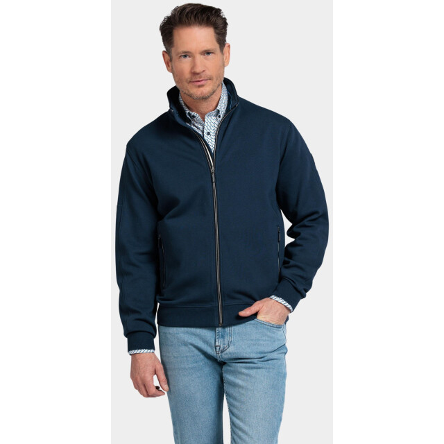 Baileys Vest sweat cardigan zip fine piqu 512292/69 188040 large