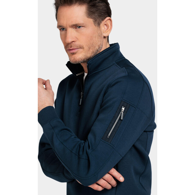 Baileys Half zip sweatshirt 1/2 zip sleeve p 513185/69 188075 large