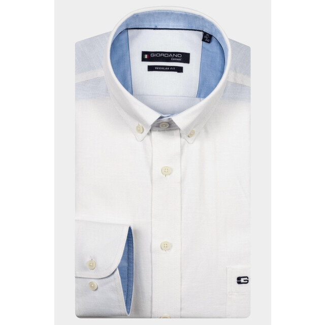 Giordano Casual hemd lange mouw ivy long sleeve button down s 517001/10 189017 large