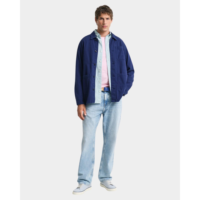Gant Casual hemd lange mouw reg classic oxford stripe shi 3250028/322 187782 large