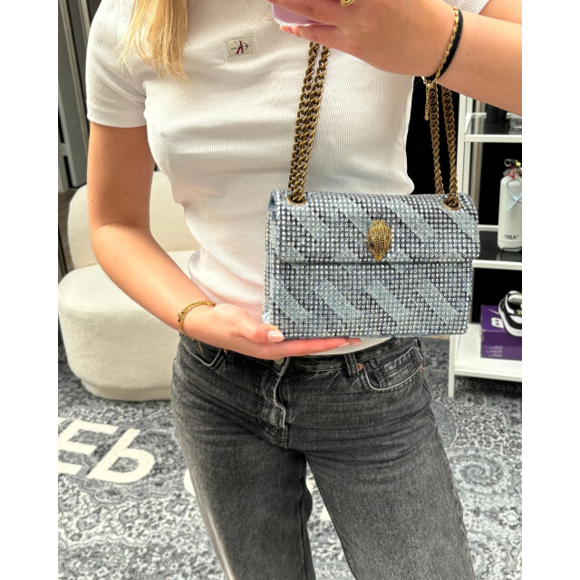 Kurt Geiger Kensington denim handtas 60227 large