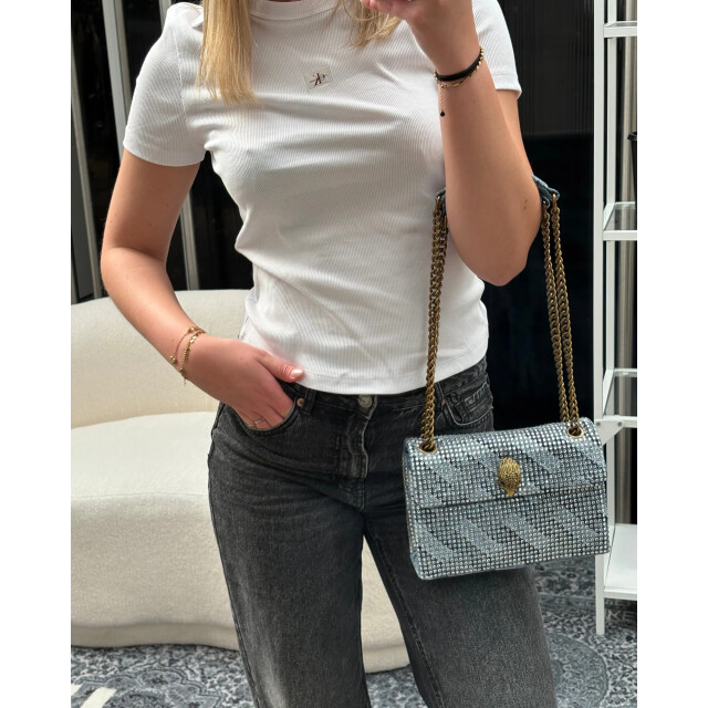 Kurt Geiger Kensington denim handtas 60227 large