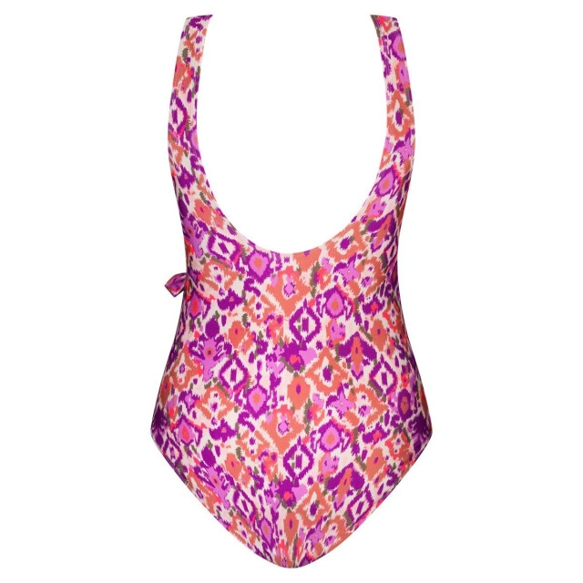 Ten Cate swimsuit v-neck padded badpak dames multicolour-roze 068847_507-46 large
