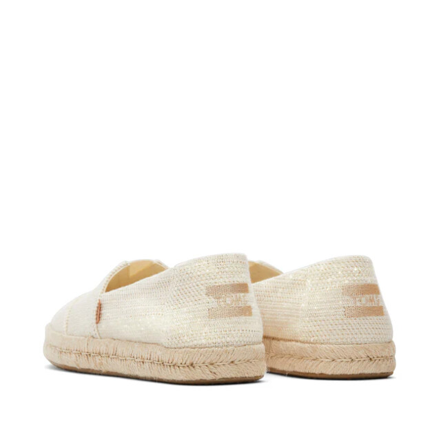 Toms Alpargata 10020693 nat. metallic linen stripe 10020693 large