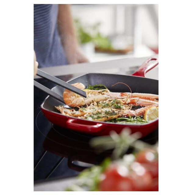 BK Cookware Bk bourgogne grillpan 26 cm chili red H6072.946 large