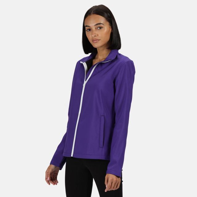 Regatta Regatta dames ablaze printable softshell jas UTRG3561_purplewhite large