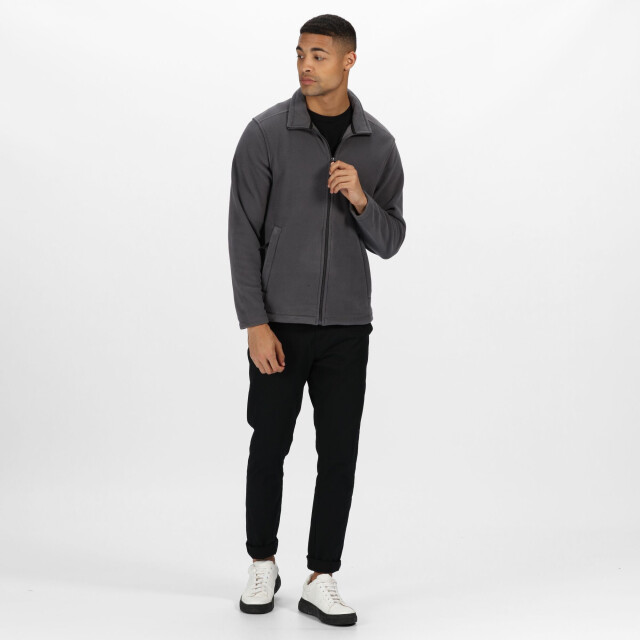 Regatta Regatta heren plain micro fleece full zip vest (lite laag) UTRG1551_sealgrey large