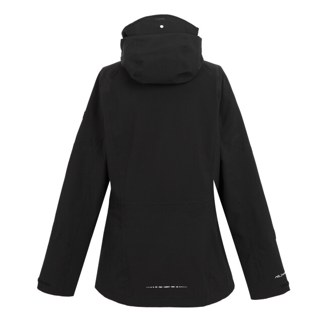 Regatta Dames raddick ii waterdichte jas UTRG10610_blackpinkpotion large