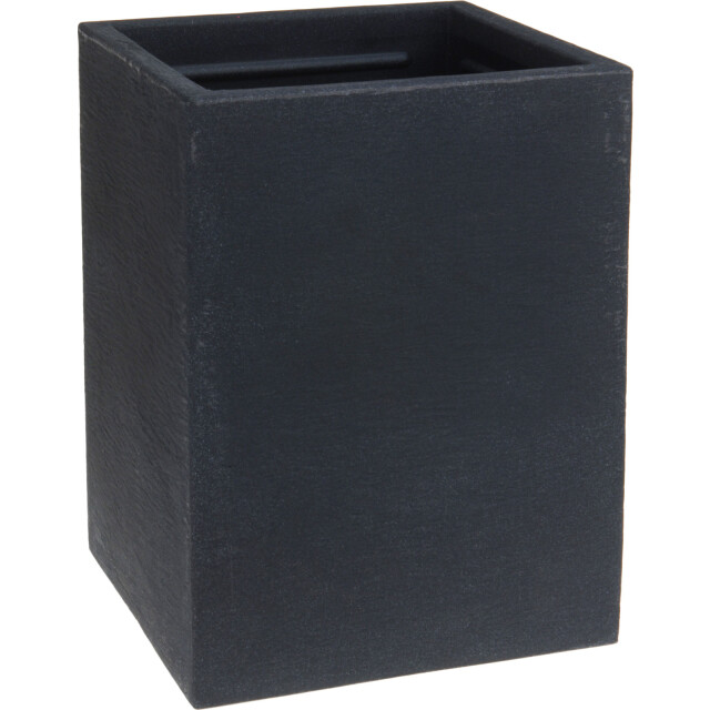 4gardenz Plantenbak stone 30x30x40 cm bloembak binnen en buiten antraciet 3047576 large