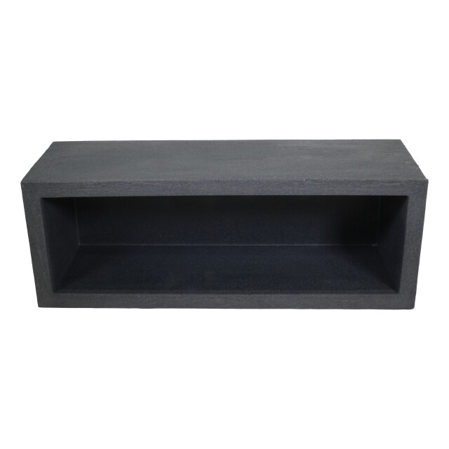 4gardenz ® stone rechthoekige plantenbak 29x80x29 cm steen 3171912 large