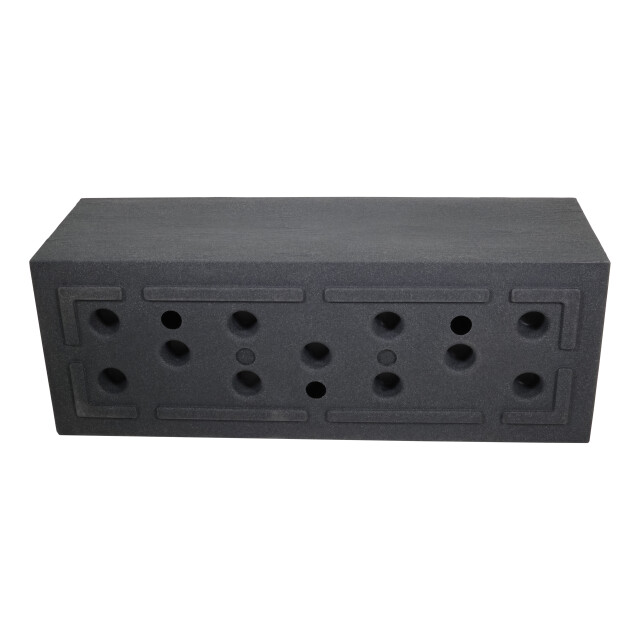 4gardenz ® stone rechthoekige plantenbak 29x80x29 cm steen 3171912 large