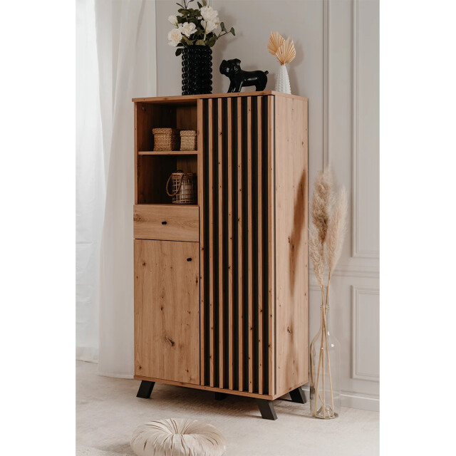 CaliCosy Buffet met 2 deuren, 2 vakken en 1 lade h156 cm medan 2930363 large