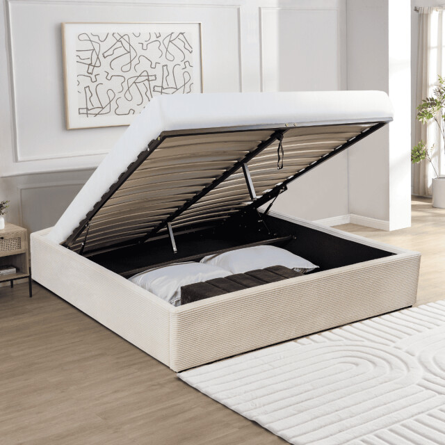 CaliCosy Opbergbed 160x200 cm bekleed met fluweel romy 3176458 large