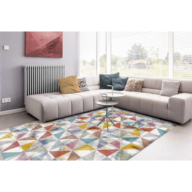 Muratap Picasso sahra vintage vloerkleed multi laagpolig- 200x290 cm 3176419 large