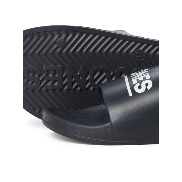 Jack & Jones Jfwollie slider logo badslipper antraciet 4232254 large