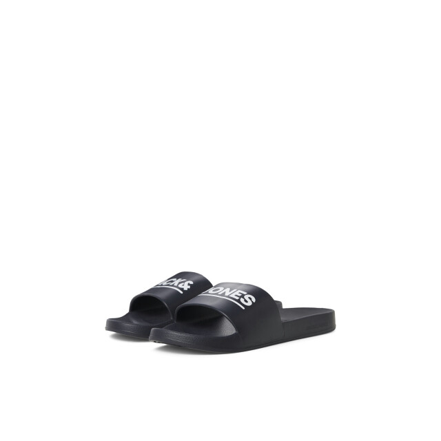 Jack & Jones Jfwollie slider logo badslipper antraciet 4232254 large