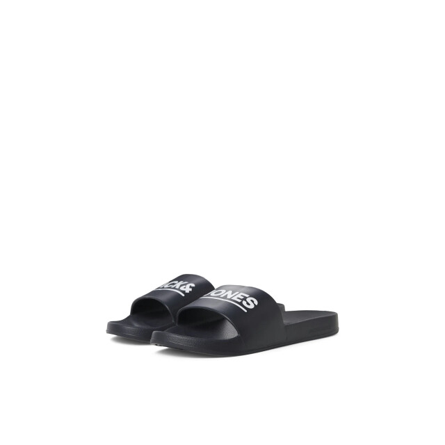 Jack & Jones Jfwollie slider logo badslipper antraciet 4232254 large