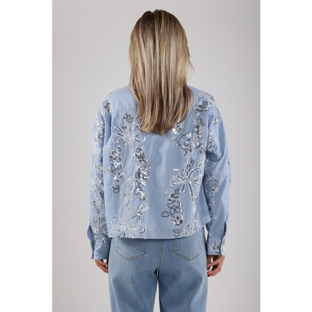 Nukus Tessa blouse paillet blouses nks02048 NKS02048 large