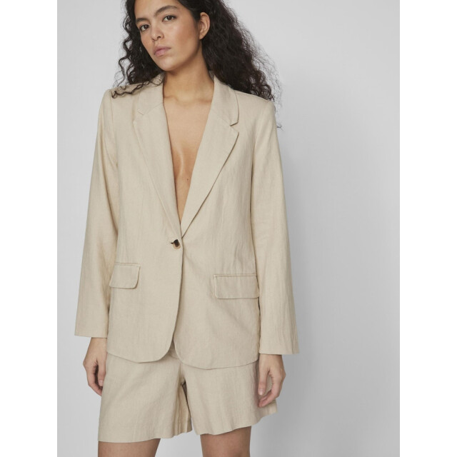 Vila 14089677 vijolanda l/s linen blend blazer 14089677 large