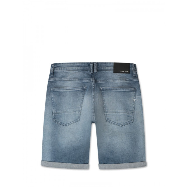 Pure Path W1417 89 - the miles slim fit denim short p 89/W1417 large