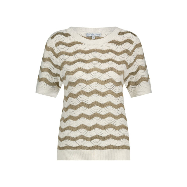 Red Button Zigzag pebble Zigzag Pebble large
