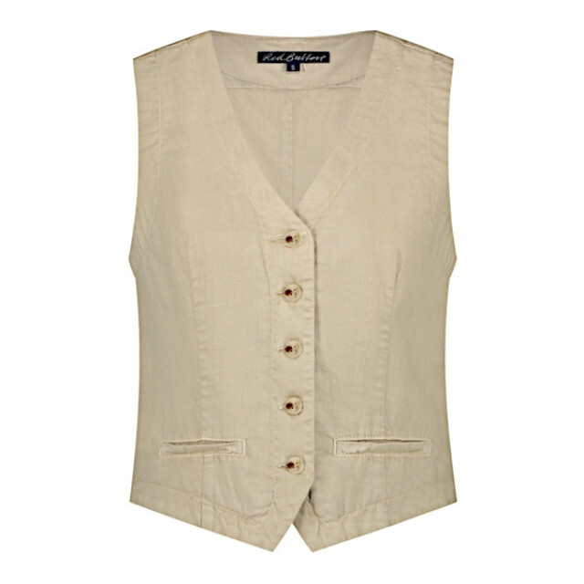 Red Button Gilet srb4506 waistcoat pebble SRB4506 Waistcoat - Pebble large