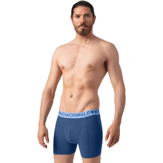 Muchachomalo Heren 5-pack boxershorts hello moonlight LCSOLID1010-51 large