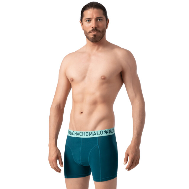 Muchachomalo Heren 5-pack boxershorts hello moonlight LCSOLID1010-51 large