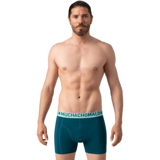 Muchachomalo Heren 5-pack boxershorts hello moonlight LCSOLID1010-51 large