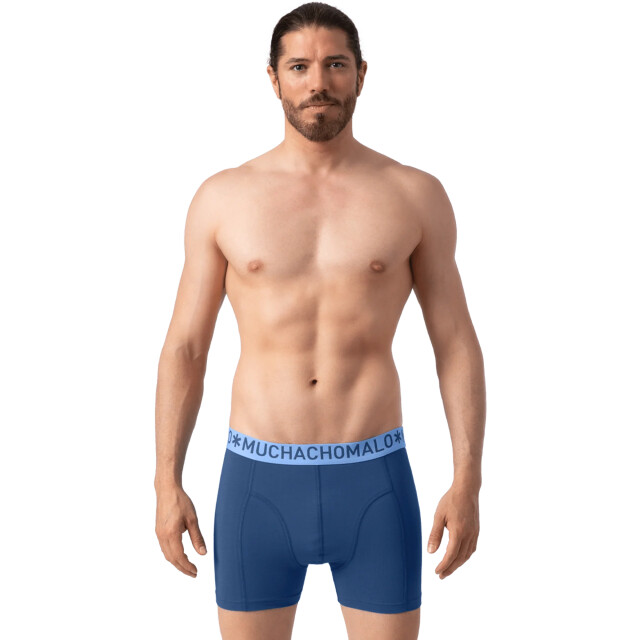 Muchachomalo Heren 5-pack boxershorts hello moonlight LCSOLID1010-51 large
