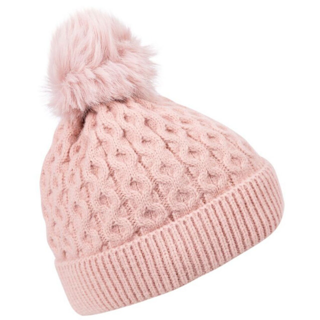 Trespass Dames freja pom pom muts UTTP6212_mistyrose large