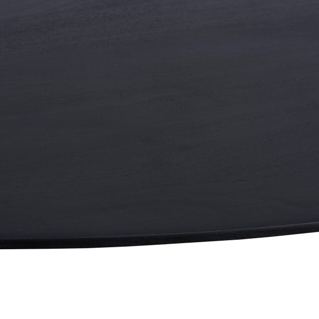 QUVIO Eettafel sofia – ovaal – 160x90 cm – kruispoot – 3177757 large