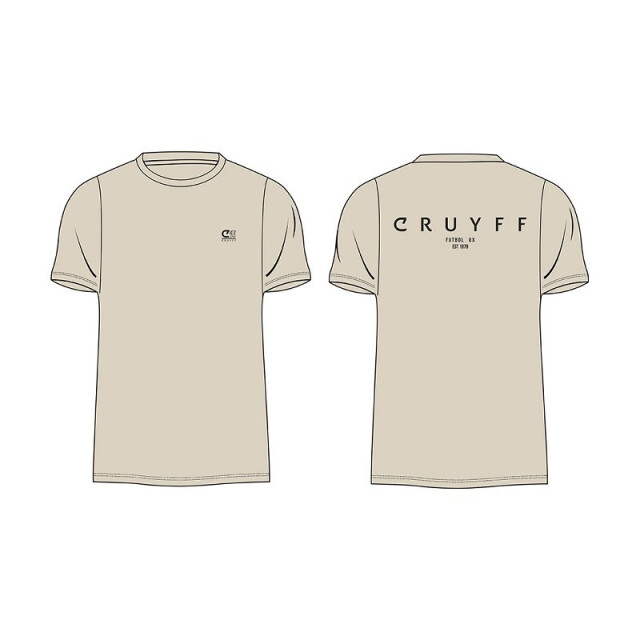 Cruyff CRUYFF SPORTS Energized Tee csa252001-103 T-Shirts Beige CRUYFF SPORTS Energized Tee csa252001-103 large