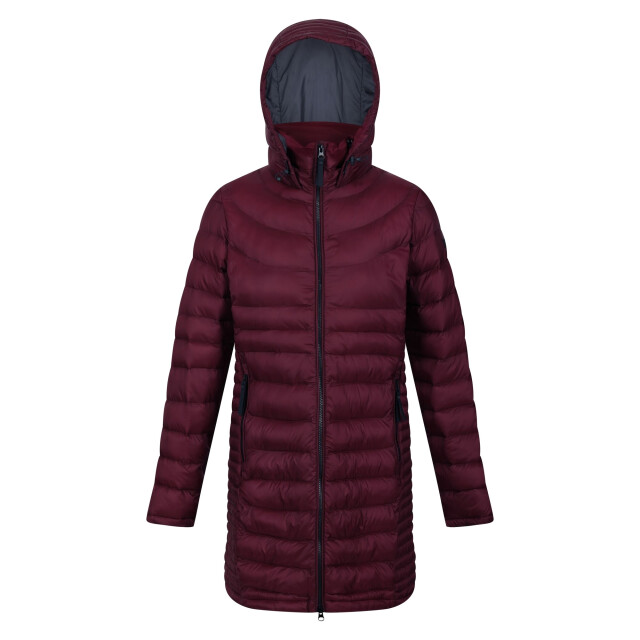 Regatta Dames andel iii lichtgewicht parka UTRG8104_burgundysealgrey large