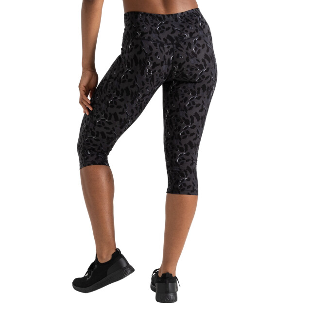 Dare2b Dames influential dash print 3/4 legging UTRG9062_black large