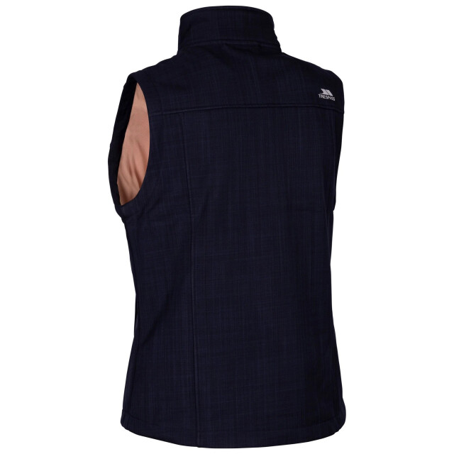 Trespass Dames mereb tp50 softshell lichtgewicht gilet UTTP6993_navymarl large