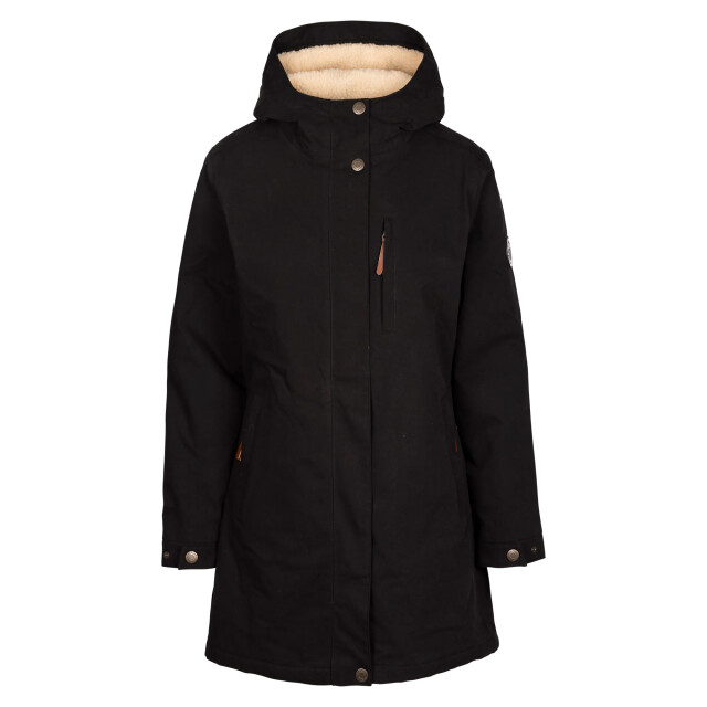 Trespass Dames risha tp50 fleece gevoerde waterdichte jas UTTP6979_black large
