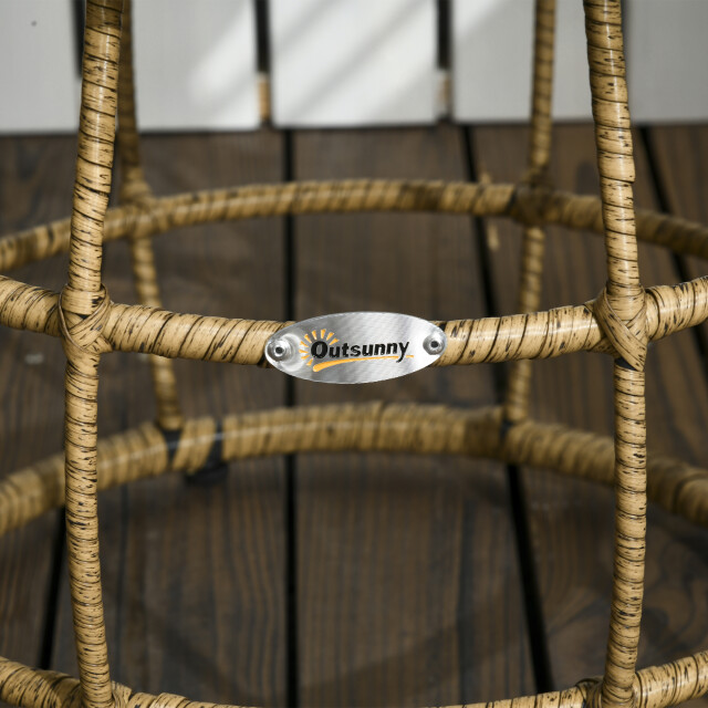 4goodz Outsunny rotan tuinmeubelset 3-delig. zitgroep met kussens voor terras 3177848 large