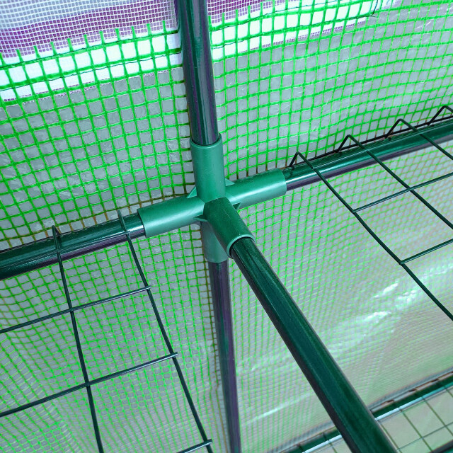 4goodz Outsunny foliekas 100x200x215 cm - 3177843 large