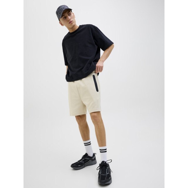 Jack & Jones jpstgordon fusion sweat shorts srt 12273304 moonbeam 05413.180.0002 large