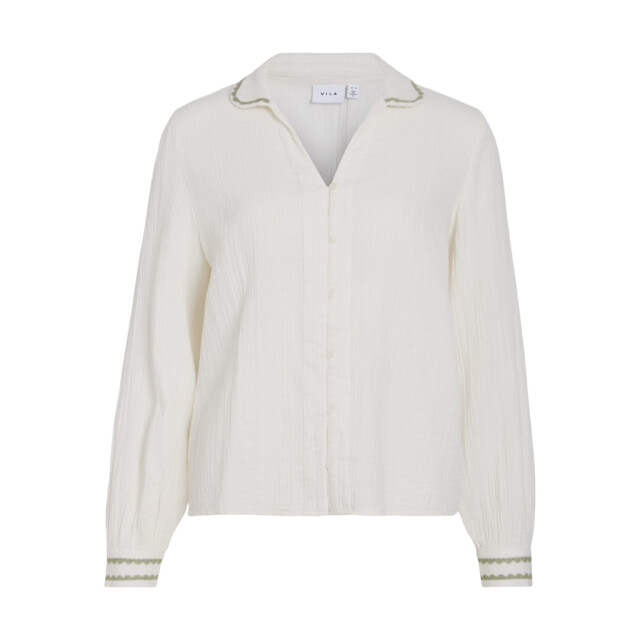 Vila vitovan l/s shirt 14104849 birch 06615.198.0135 large