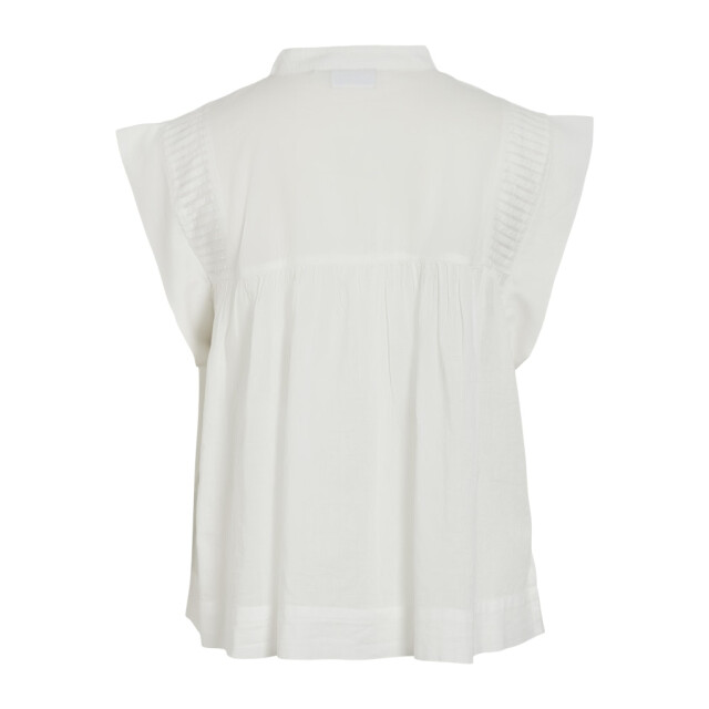 Vila vikatinka s/l short shirt 141052 snow white 06010.999.0010 large
